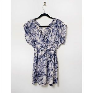 MINKPINK Blue and White Dress